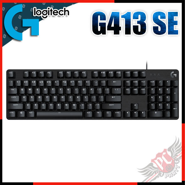 [ PCPARTY ] 羅技 Logitech  G413 SE 有線電競機械式遊戲鍵盤