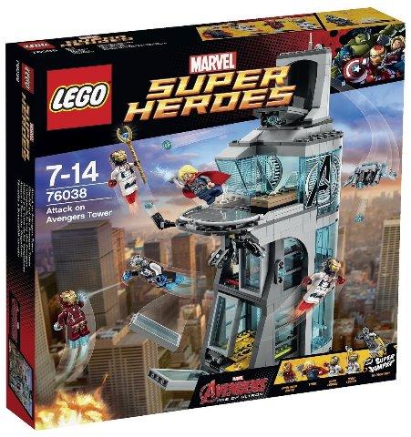 LEGO 樂高 超級英雄 系列 76038 Attack on Avengers Tower  (下標前請先詢問庫存)