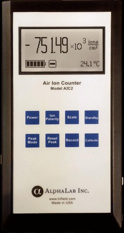 [幫你測] 負離子數量檢測 Air Ion Counter Model AIC2