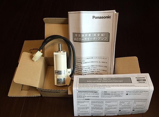 松下馬達 Panasonic AC servo Motor MSM011A1GE~新品 