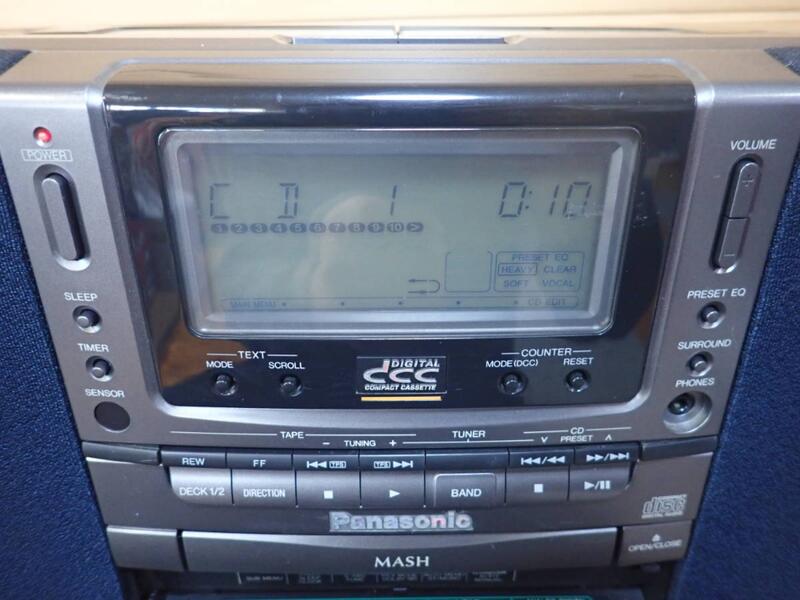 希少品】パナソニック ステレオ DCC CDシステム RX-DD1 レア品