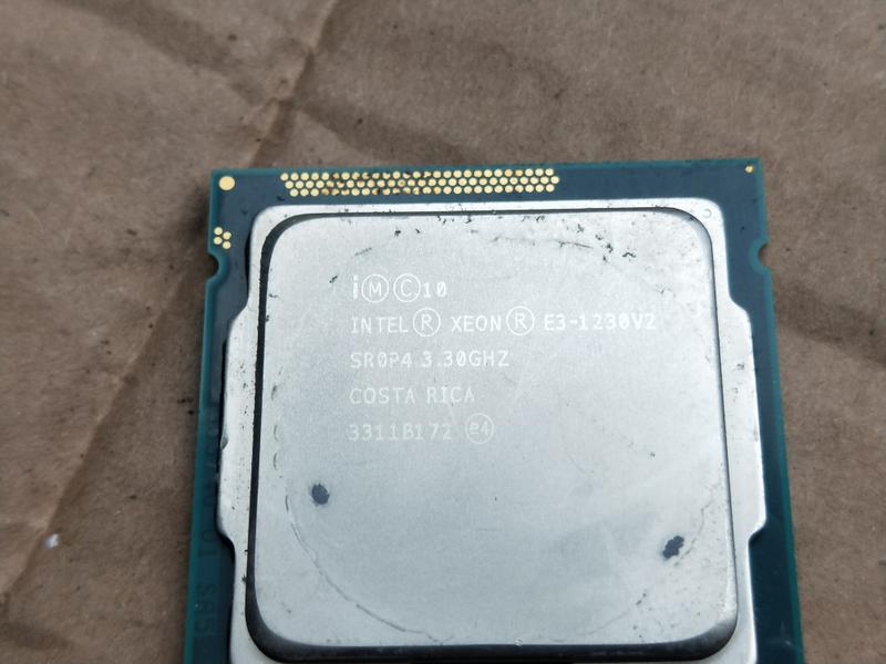 Intel Xeon E3-1230V2 3.3GHZ 1155腳位 正式版CPU