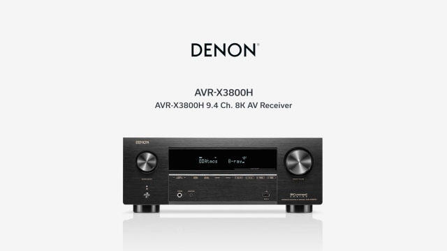 DENON AVR-X2800H AVサラウンドレシーバー かき乱し アンプ 7.2ch