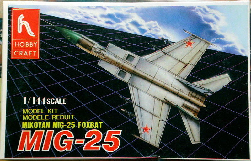 HOBBY CRAFT 1/144 伊拉克空軍 MIG-25 戰鬥機