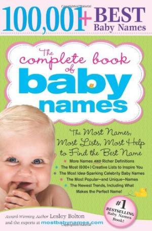 【吉兒圖書】預售《The Complete Book of Baby Names》幫您找到最獨特、完美、適合的英文名字