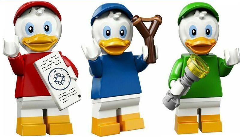 （全新未拆袋，最後一套）LEGO 71024 迪士尼 3號+4號+5號 三隻合售 人偶包第2代 唐老鴨