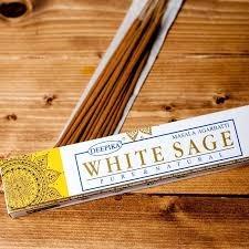 [綺異館]印度線香 DEEPIKA White Sage 白鼠尾草 銷售日本 新品精緻上市!