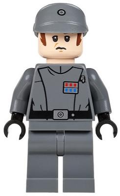 【樂高大補帖】LEGO 樂高 帝國軍官 Imperial Officer 星際大戰【75055/sw0582】MG-13