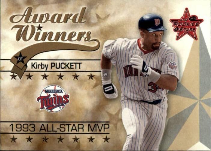 2002 Leaf Rookies and Stars #274 Kirby Puckett 93 AS