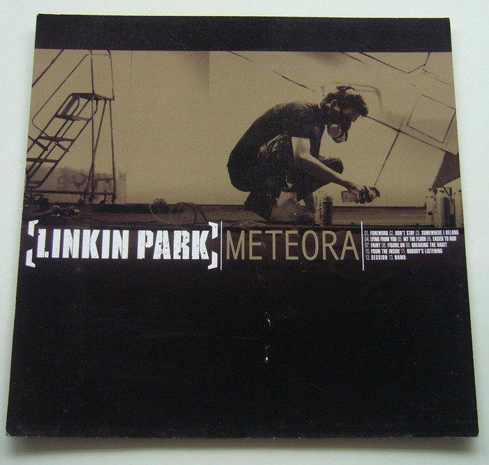 Linkin Park 聯合公園 ~ Meteora 美特拉 原版進口黑膠版雙面海報