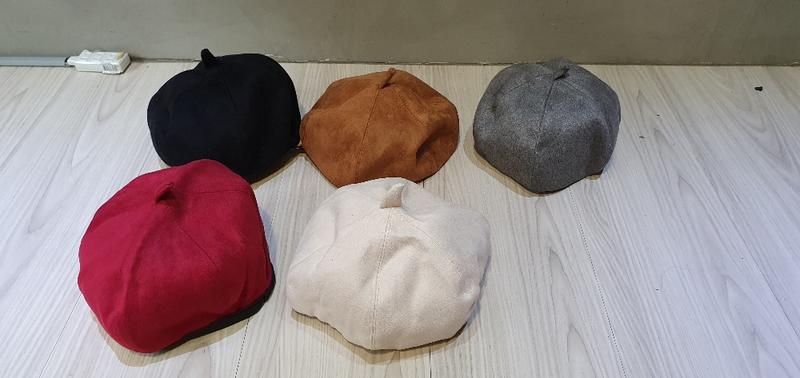 【日韓系】時尚貝雷帽，畫家帽，圓帽，帽子