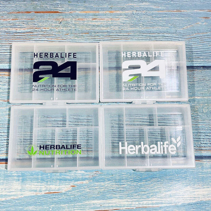 Herbalife六格錠片盒 藥盒 錠片分裝盒