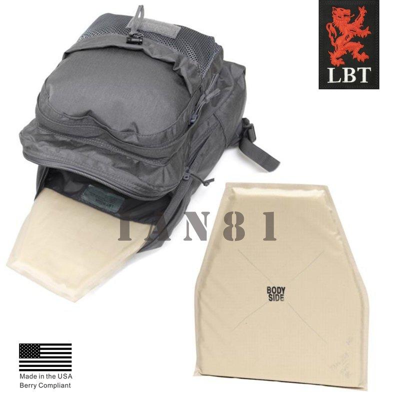 LBT-8000 IIIA Go Pack 狼灰色背包 (含3A等級軟式防彈內板) 現貨1組