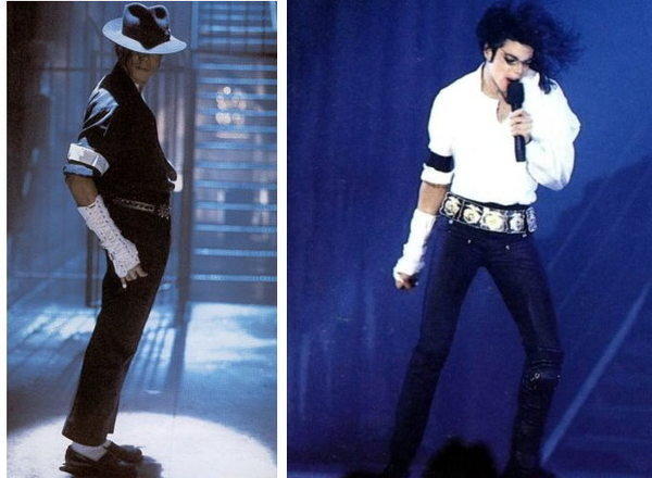麥可傑克森,Michael Jackson~~ black or white 黑色.白色襯衫
