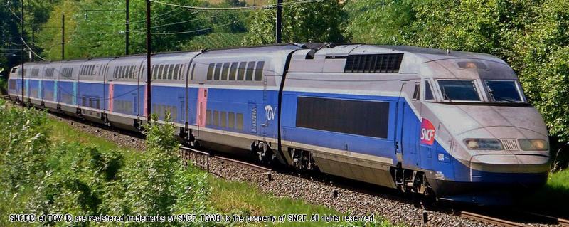 KATO 10-1529 TGV Réseau Duplex(レゾ・デュープレックス) 10両セット