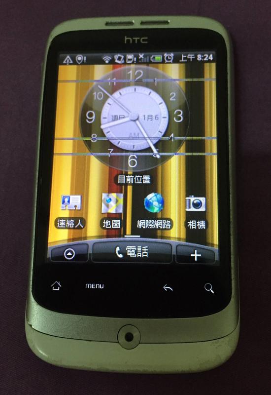 HTC 迷你智慧型手機  售空機 二手有瑕疵品