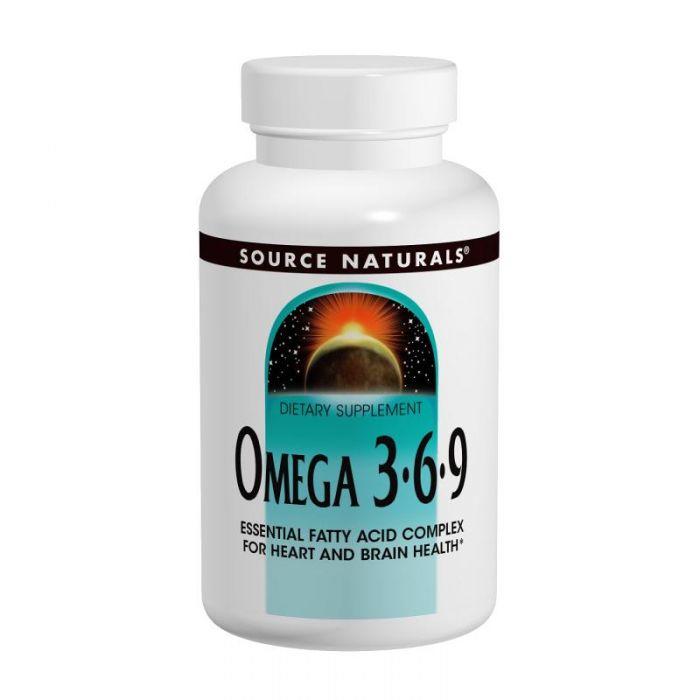 [預購] Omega-3-6-9 ALA/DHA/GLA 120粒 Source Naturals