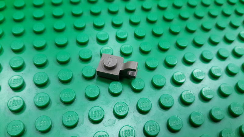 Lego樂高二零件61252(Old Dark Grey)