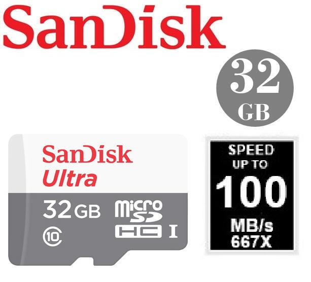 1000MB/S SanDisk 32GB Ultra microSDHC U1 100MB/s 非平輸