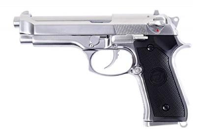 《武動視界》現貨 WE M9 M92 電鍍銀 全金屬 瓦斯手槍