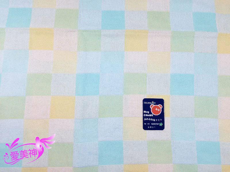 【B合併商品】2035彩格浴巾 紗布浴巾 雙面紗布浴巾 藍色 浴巾 $240