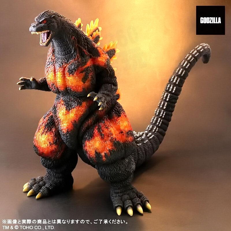 X-PLUS 東寶30CM 紅蓮哥吉拉透光1995 BURNING GODZILLA 日本魂商店