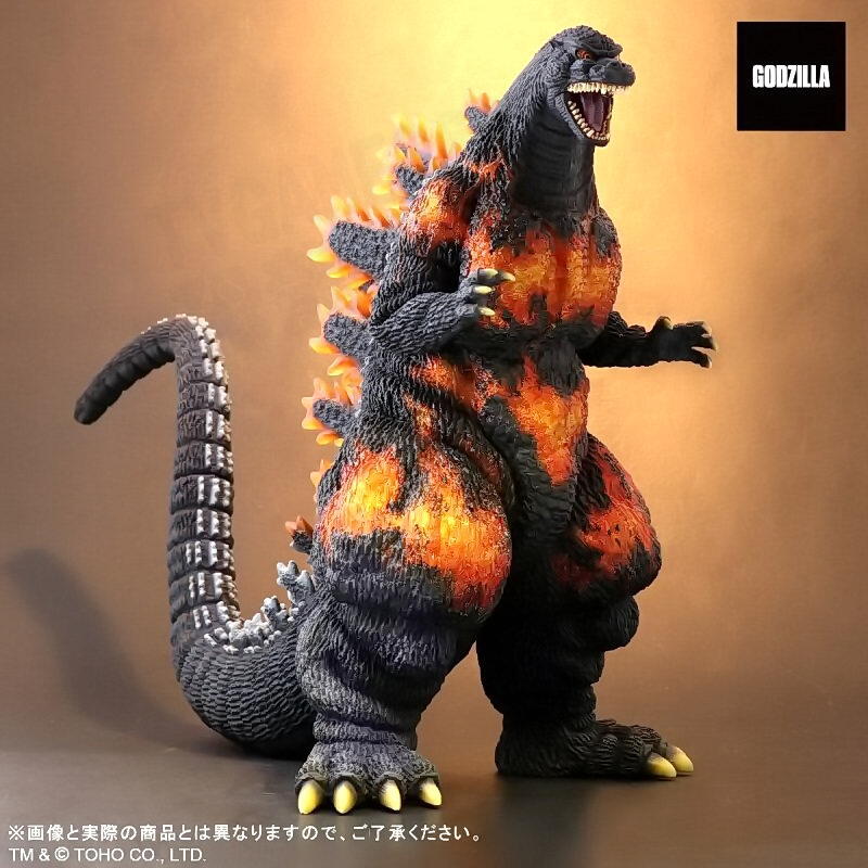 X-PLUS 東寶30CM 紅蓮哥吉拉透光1995 BURNING GODZILLA 日本魂商店