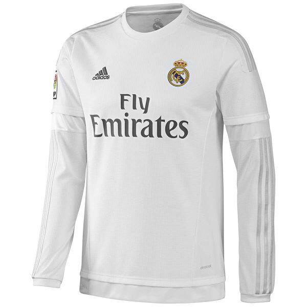 CATA 正版球衣adidas 1516 西甲皇馬Real Madrid 主場長袖| 露天市集