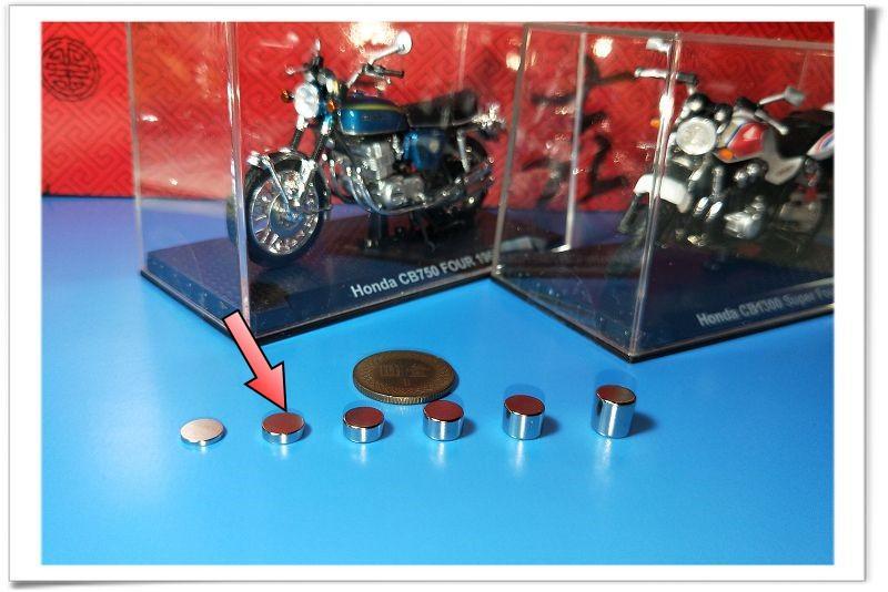 7x2圓形釹鐵硼磁鐵片 - 可以用在小玩具或是機殼內部