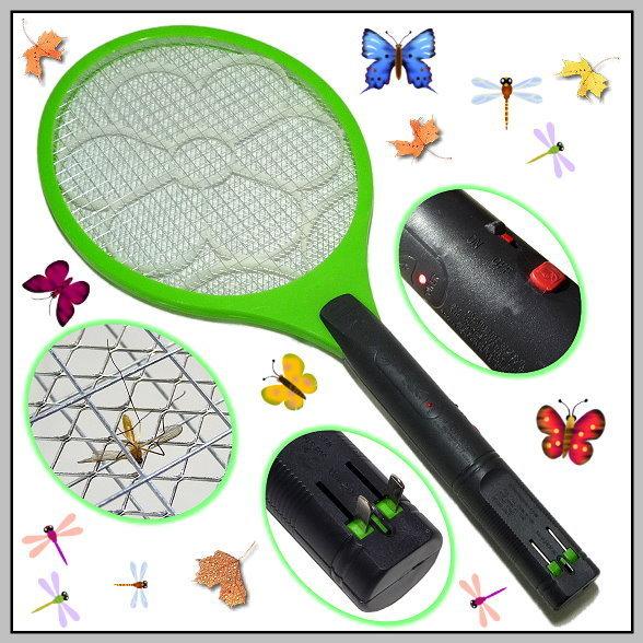 【eGoMo】蟲蟲危機--大拍王 雙電壓三層網充電式電蚊拍！補蚊拍！
