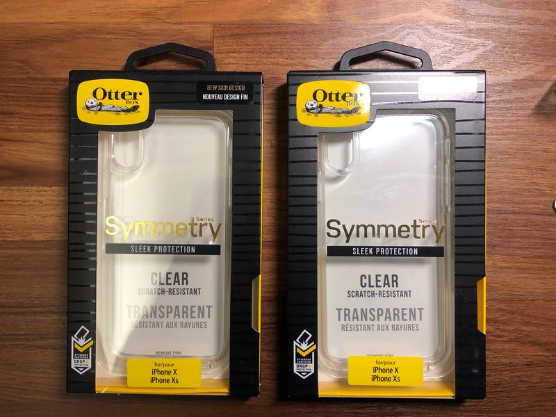 OtterBox Symmetry clear iphone X/Xs