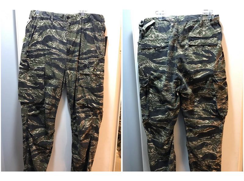 NEIGHBORHOOD 16ss MIL-BDU C-PT NBHD 虎紋迷彩口袋工作褲全新正品