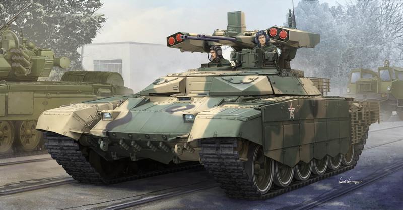 [威逸模型] 小號手 1/35 俄羅斯 BMPT-72 火力支援車 09515