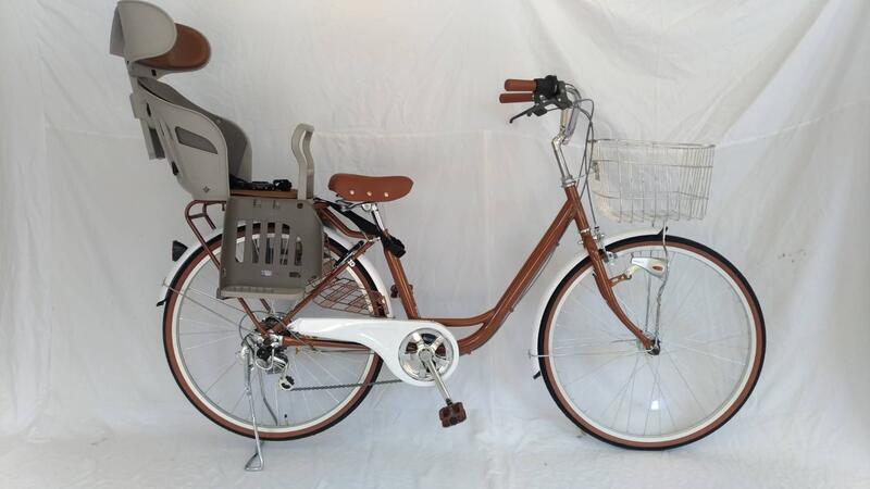 進口日本品牌 六段變速 26吋親子腳踏自行單車 含OGK兒童後座椅 日本親子腳踏車寵物車籃 日本親子車
