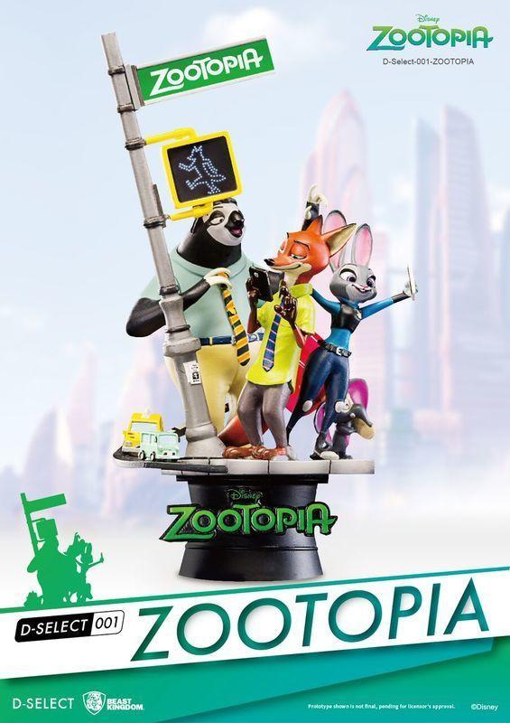 迪士尼系列 野獸國 夢-精選-001-動物方城市 Zootopia Nick尼克 Judy哈茱蒂