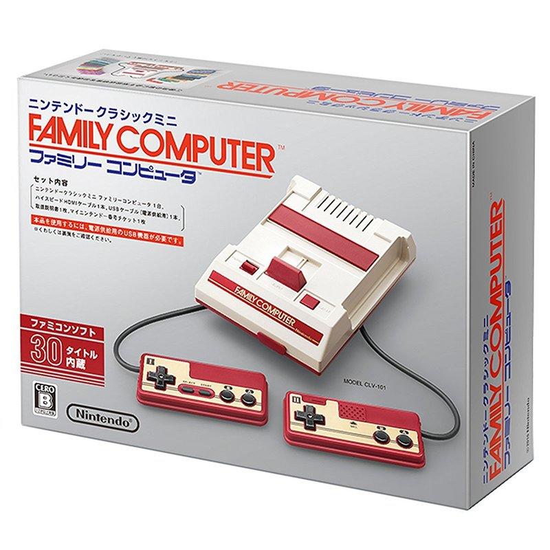 任天堂 FAMICOM 迷你版 NFC Mini 迷你紅白機 復刻版紅白機 30款遊戲