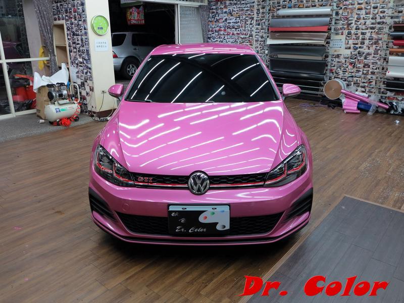 Dr. Color 玩色專業汽車包膜 Volkswagen Golf GTI 全車包膜改色 (3M 1080_G323)