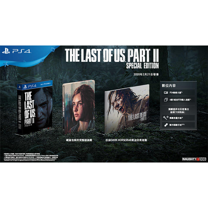 [BoBo Toy] 現貨附特典 PS4 最後生還者 2 二部曲 The Last of Us 2 特別版 6/19發售