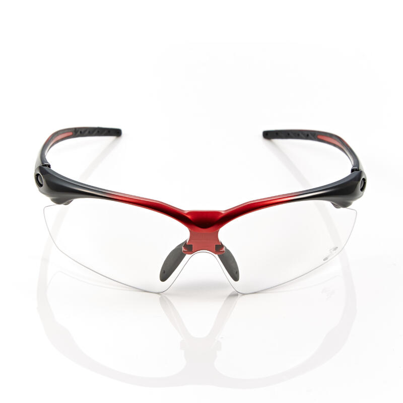 【Z-POLS】帥氣有型質感透明防風抗紫外線頂級防風防飛沫眼鏡(防霧抗紫外線透明防風防塵防飛沫