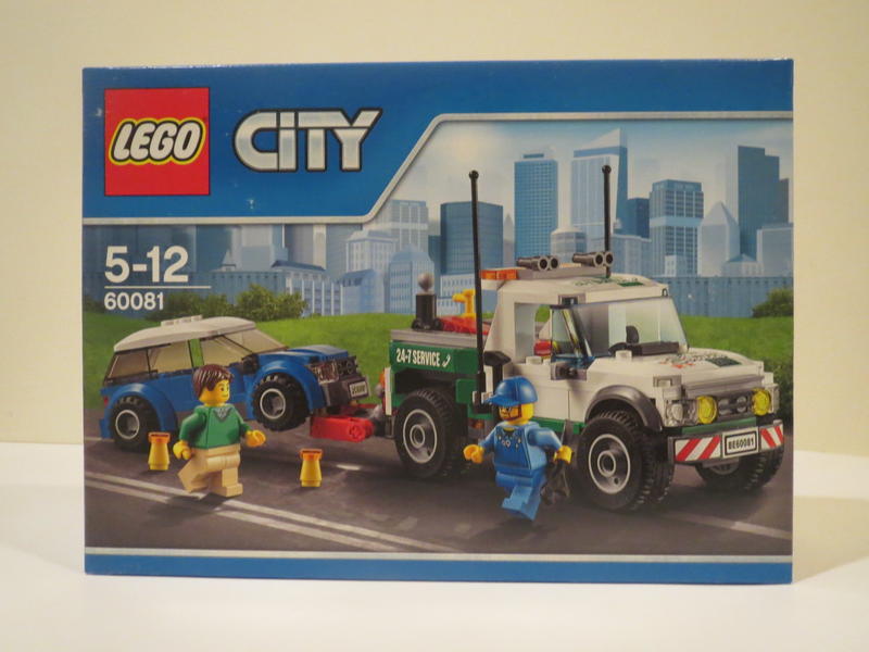 LEGO 樂高 City 60081 Pickup Tow Truck 道路救援拖車