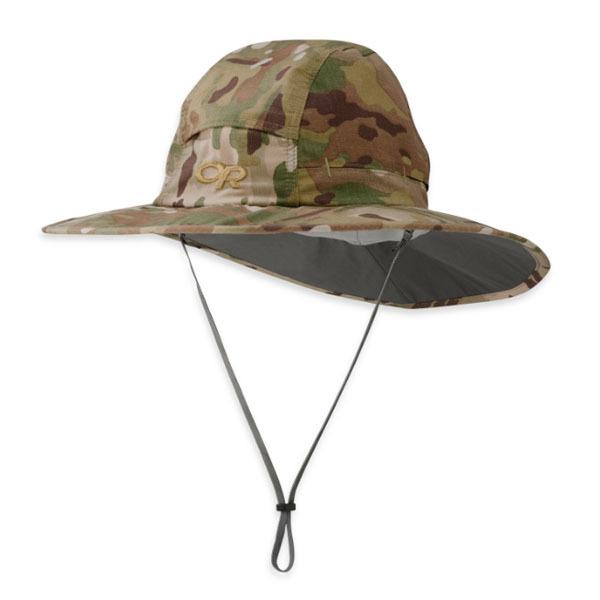 [登山屋]Outdoor Research Sombriolet Sun Hat OR243443抗紫外線透氣迷彩大盤帽