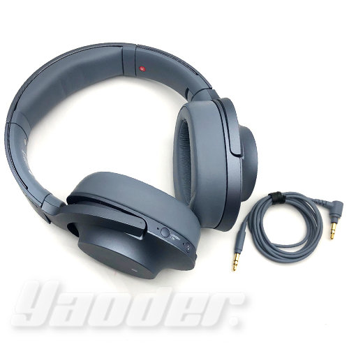 【福利品】SONY WH-H900N 藍 (2) 數位降躁觸控式 無線藍牙耳罩式耳機 送收納袋