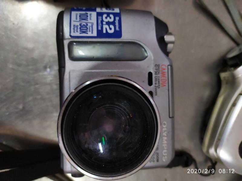 二手故障olymplus c-730數位相機機況如圖廢品賣
