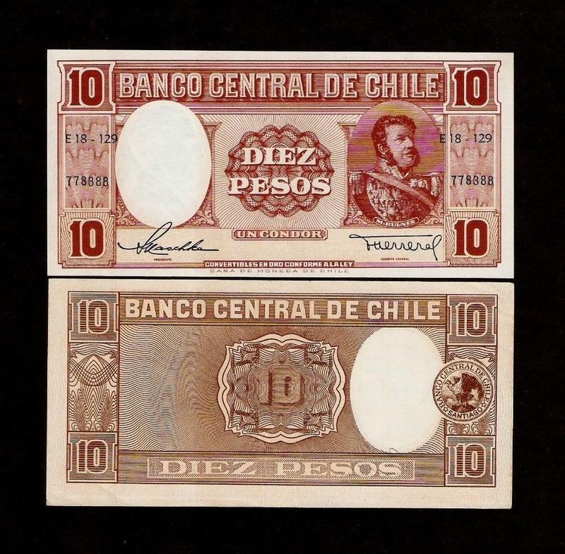 智利1958 -  1964        98-99新     無使用