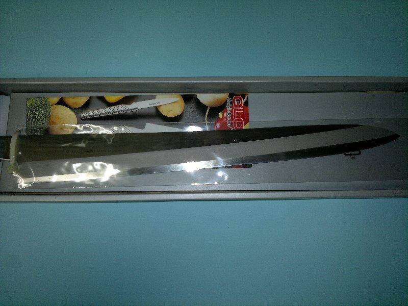 具良治(GLOBAL) 日本製 30cm 生魚片刀 G-14