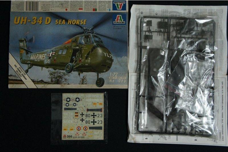 1/72 ITALERI 義大利  '無外盒' UH-34D SEA HORSE