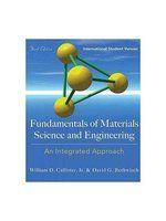 《Fundamentals of Materials Science and Engineering》
