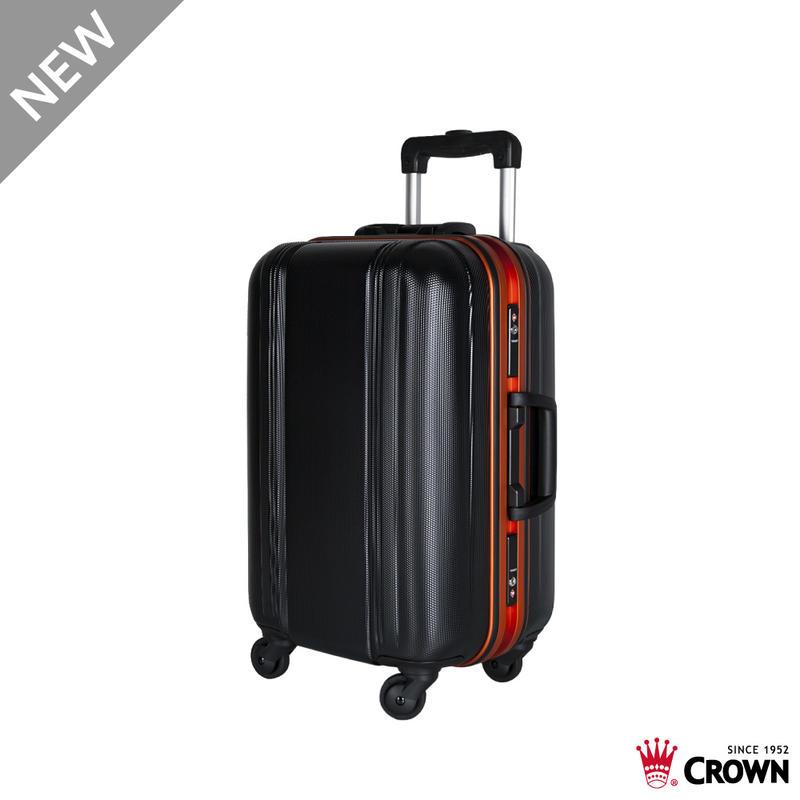 加賀皮件 CROWN 皇冠 多色 極輕 彩鋁框 終身保修 拉桿箱 旅行箱 19.5吋 行李箱 C-F2808