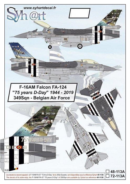 Syhart_1/48_Belgian AF F-16AM 75 Years D-Day 349Sqn_48-113A