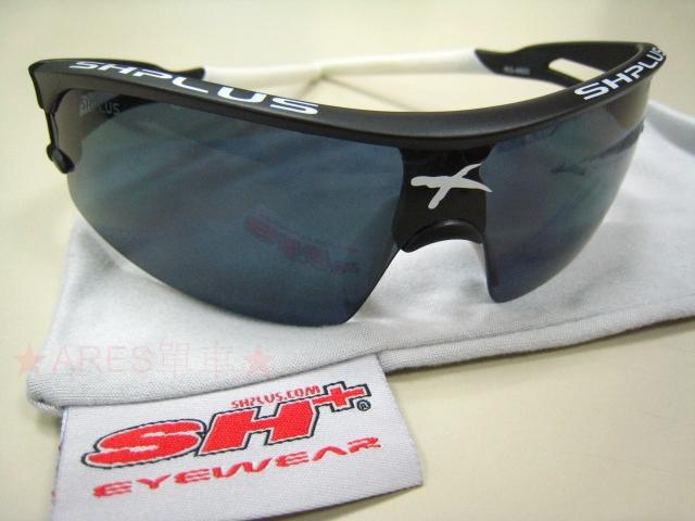 ★ARES單車★ [福利品] SH+ RG4600 AIR 太陽眼鏡 運動眼鏡 義大利製造 輕盈 時尚 - 黑